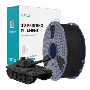 Filament SUNLU 1,75mm 1kg High Speed PLA+ Black