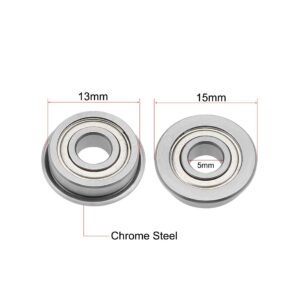 Łożysko F695 z kołnierzem