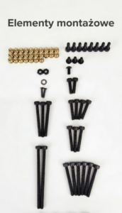 Zestaw montażowy ekstrudera Voron StealthBurner