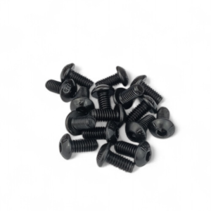 Śruba z łbem kulistym czarna M4x8mm 10szt