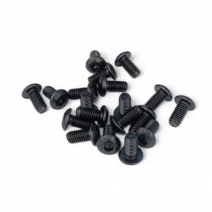 Śruba z łbem kulistym czarna M5x10mm 10szt