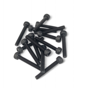 Śruba z łbem walcowym czarna M3x20mm 10szt