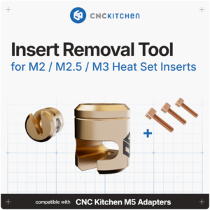 Narzędzie do usuwania wkładek gwintowanych Insert Removal Tool V2 for M2/M2.5/M3