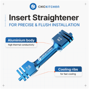 Pomoc do pozycjonowania wkładek gwintowanych Insert Straightener