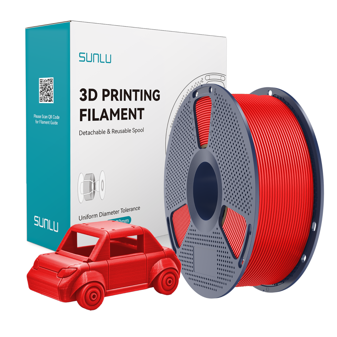 Filament SUNLU 1,75mm 1kg PETG Red